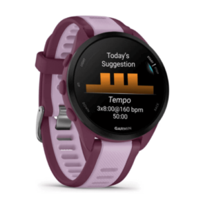 garmin forerunner 165 music cereja