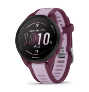 garmin forerunner 165 music cereja lilas